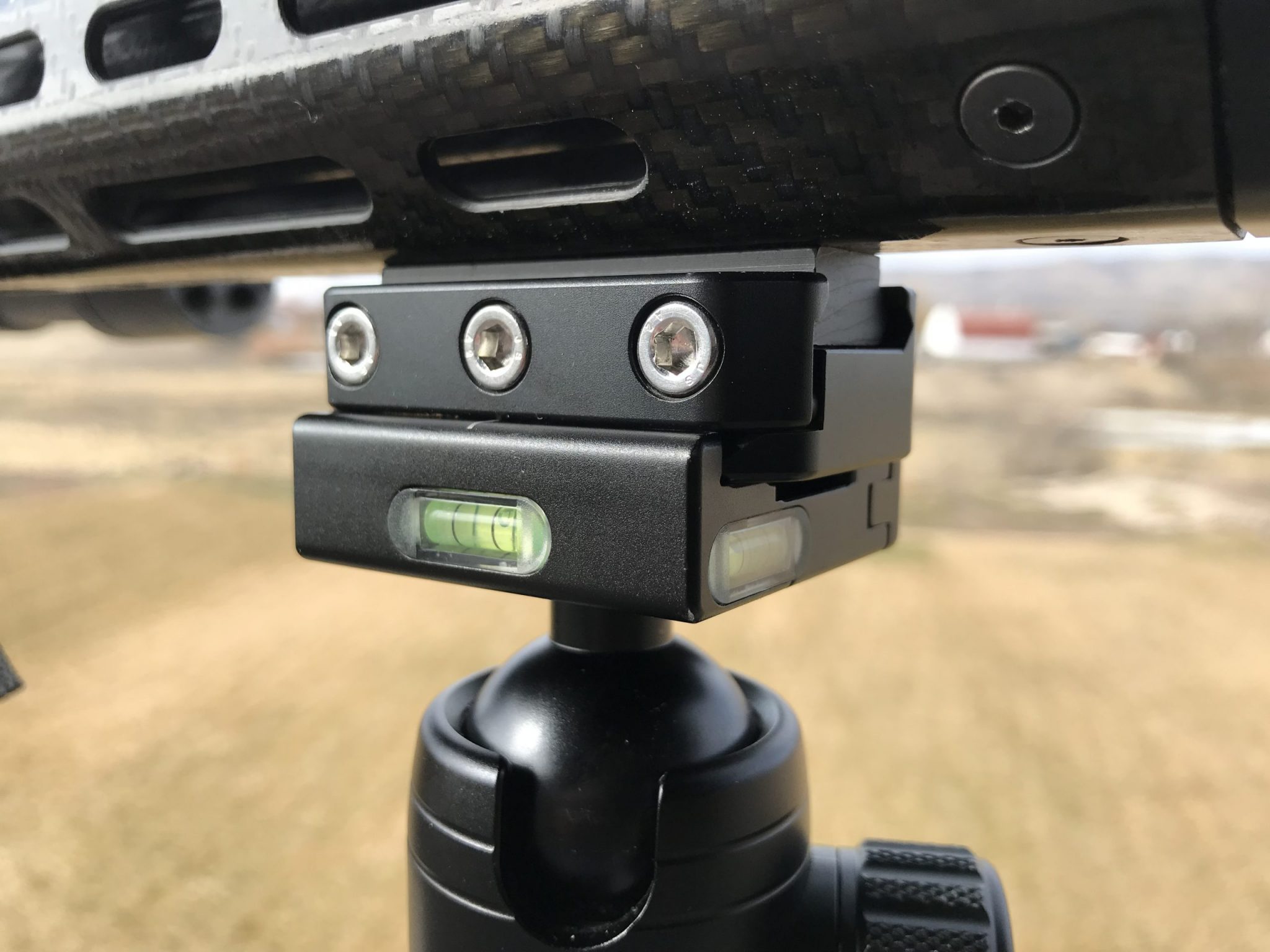 CRETAC Picatinny Rail to ArcaSwiss Adapter for Night Stalker Tripods